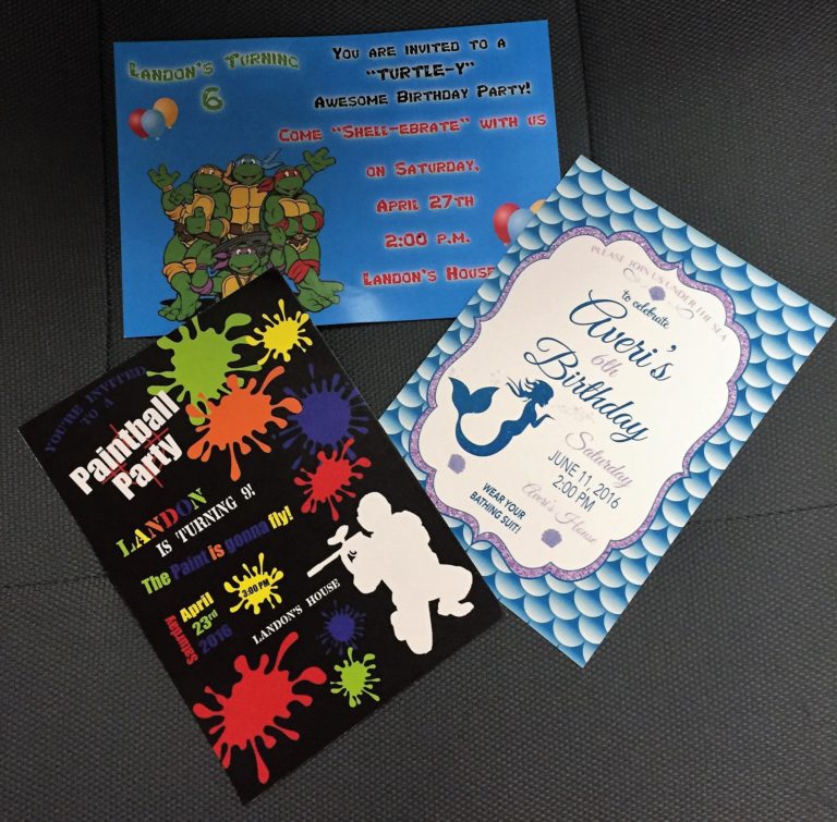 Birthday Announcements